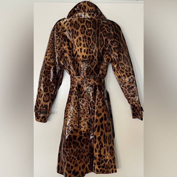 DOLCE & GABBANA Leopard Trench TRENCH COAT - Picture 5 of 12